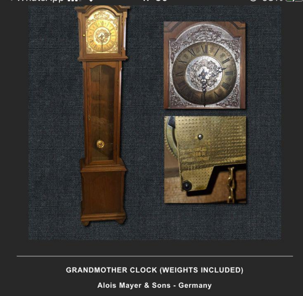 Antique AMS Longcase Clock