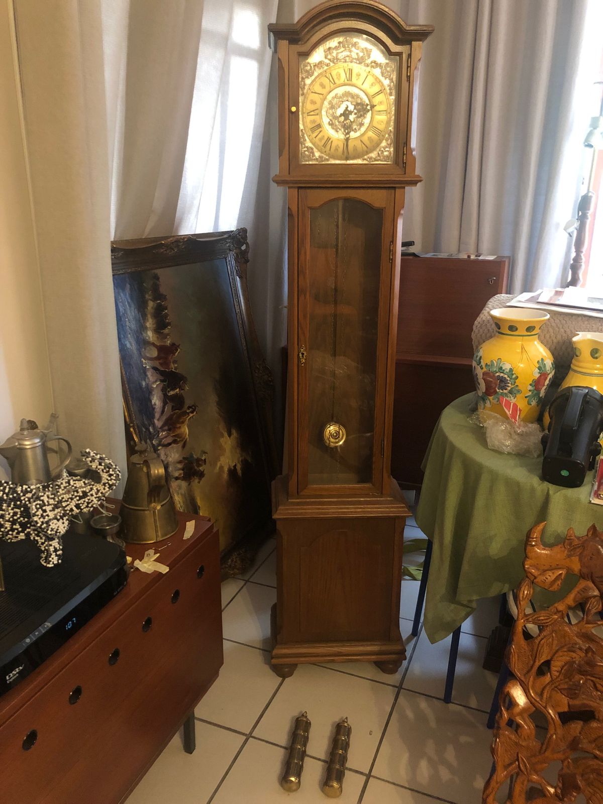 Antique AMS Longcase Clock