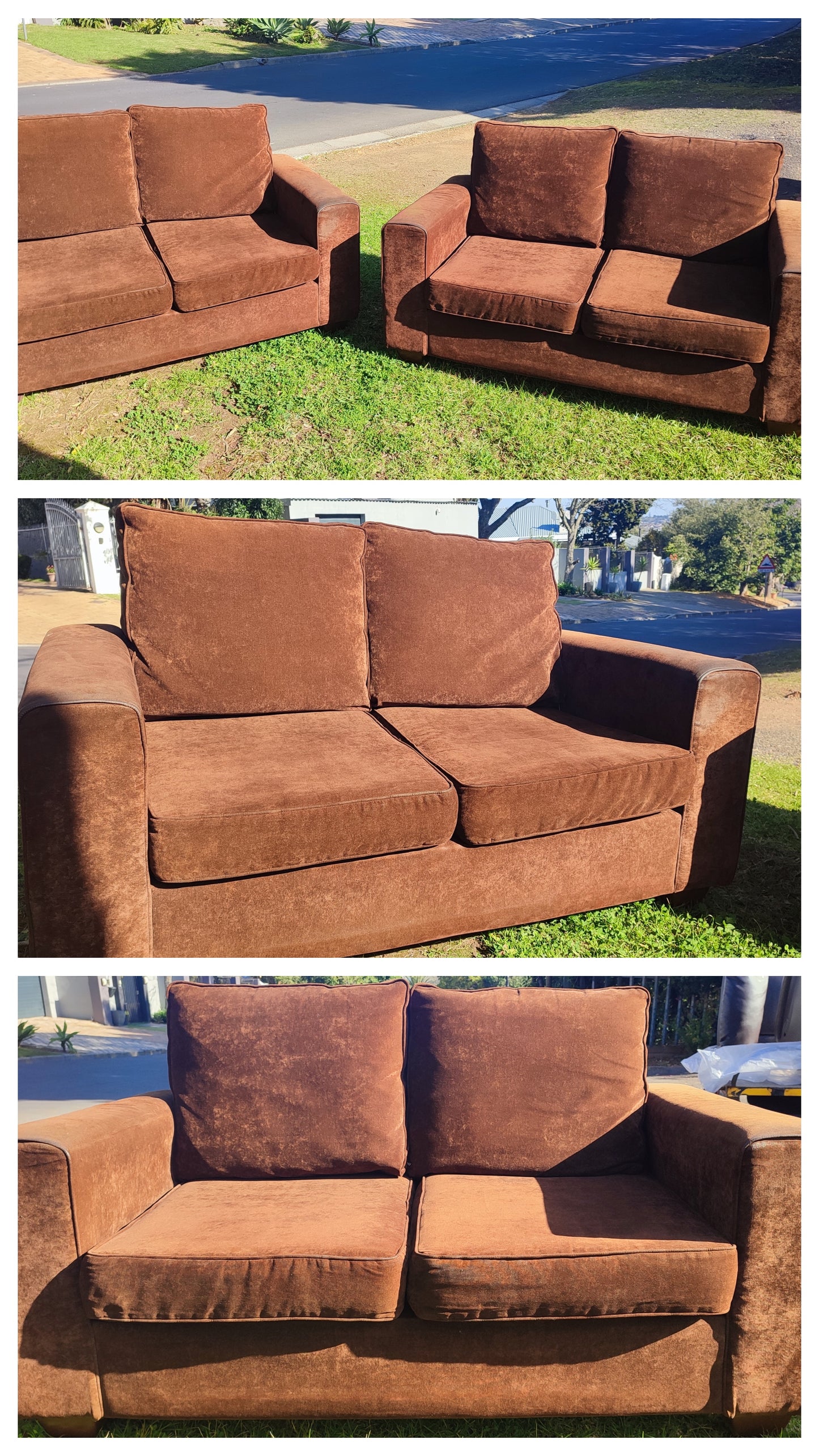 Vintage Fabric Lounge Suite